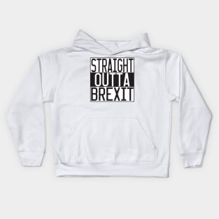 STRAIGHT OUTTA BREXIT Kids Hoodie